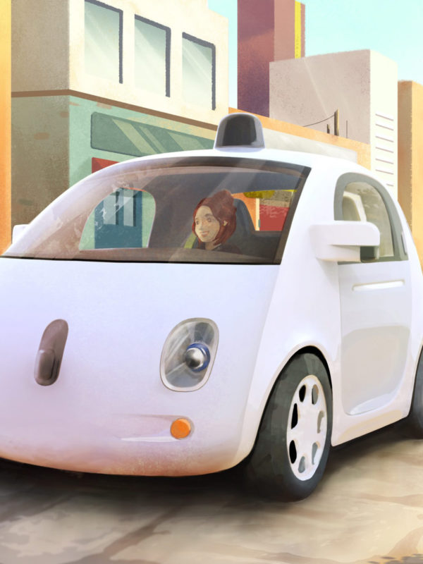 La Google Car!
