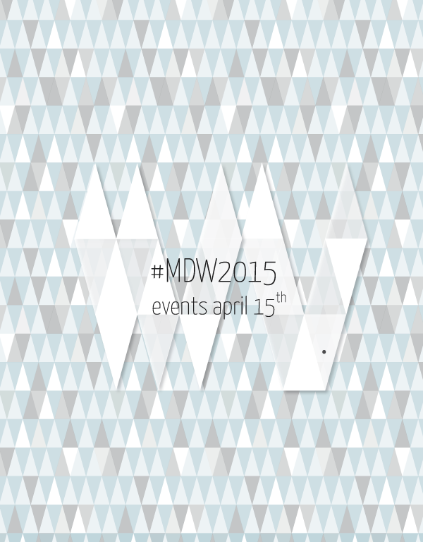 #MDW2015 – MERCOLEDÍ 15