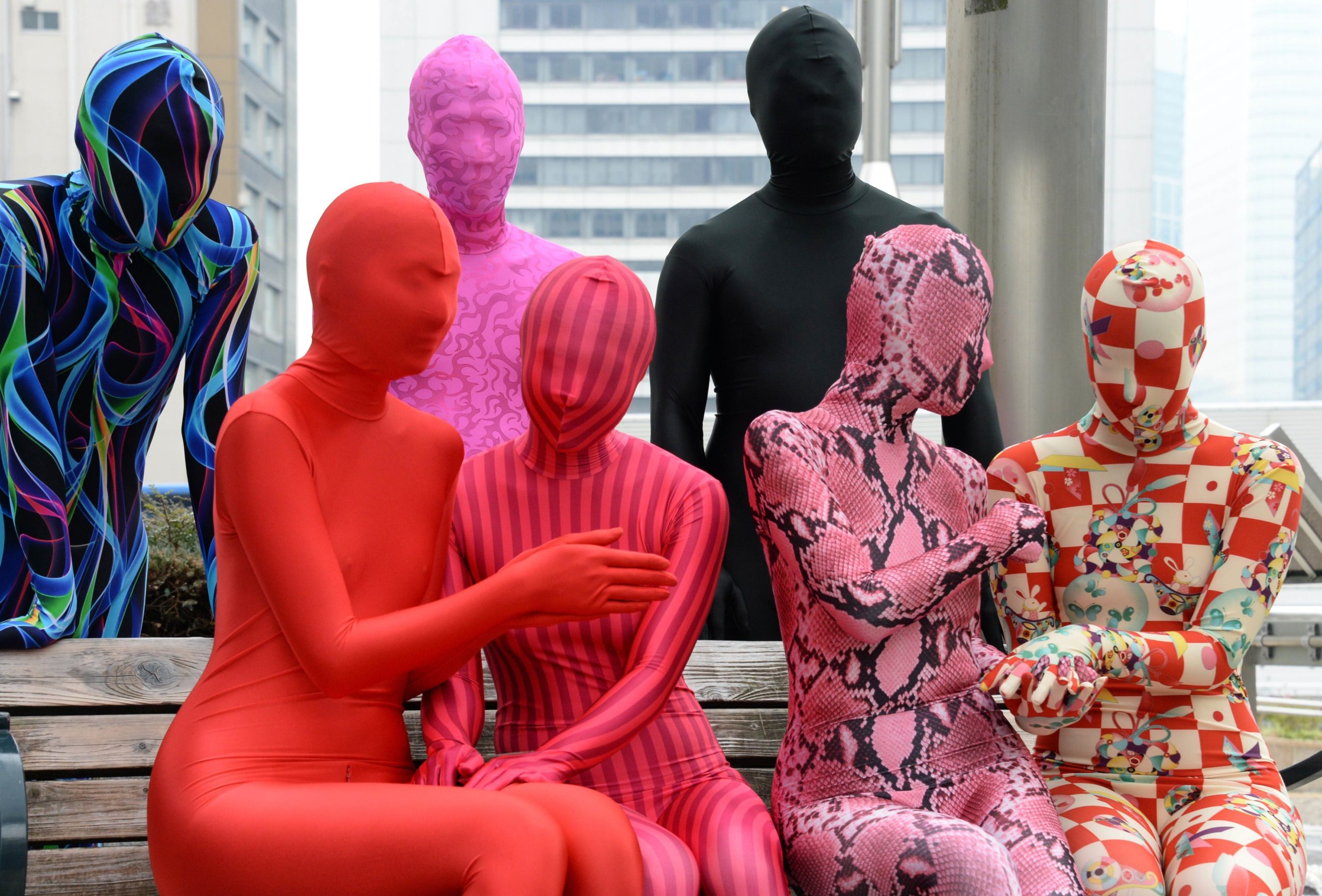 Zentai: Japanese dress in full-body suits to escape pressures of modern  life - ABC News