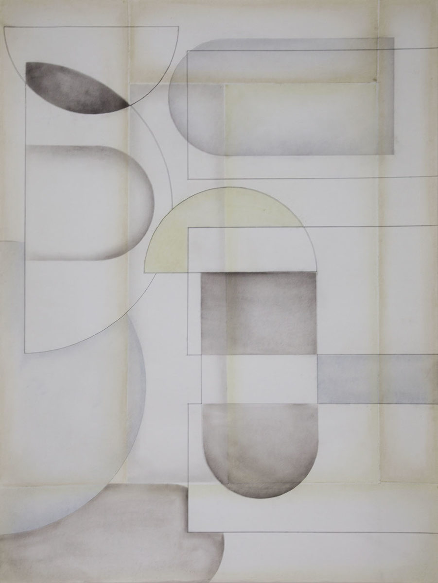 Michaela Vrbková, Infraordinary, 2019. Soft pastel on paper, 100 x 75 cm.