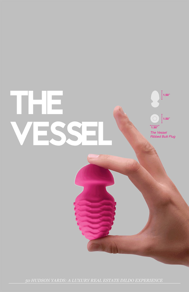 pink plug inspired by the vessel