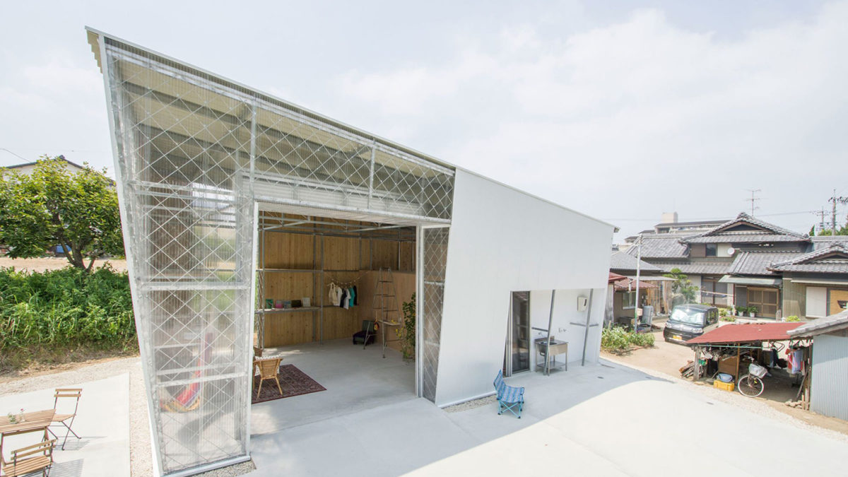 hut project in aichi, takayuki kuzushima