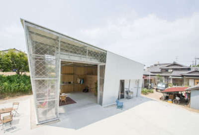 hut project in aichi, takayuki kuzushima