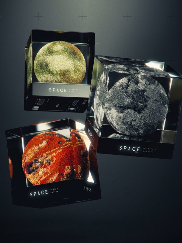 SPACE, spice packaging