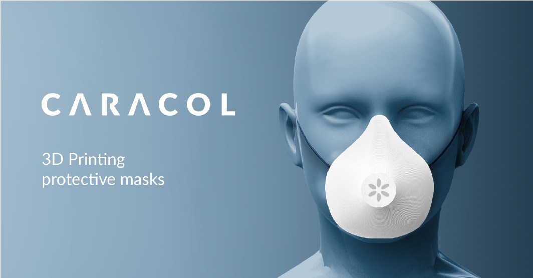 Caracol 3D printed masks