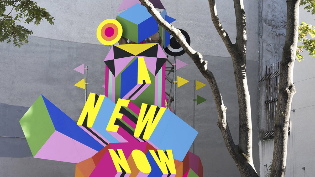 A NEW NOW, Morag Myerscough