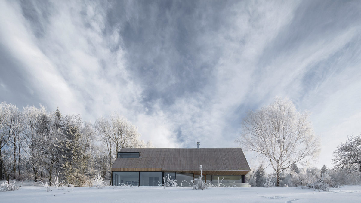 HOUSE in KRKONOŠE, a project by Fránek Architects