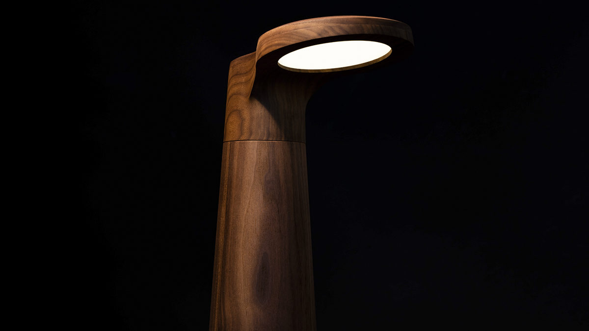 STUDIO LAMP, Isato Prugger. The beauty of wood