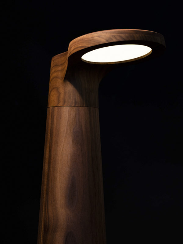 STUDIO LAMP, Isato Prugger. The beauty of wood