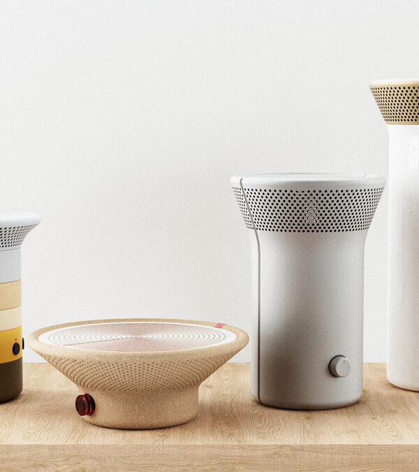 Quattro concept per un nuovo smart speaker sostenibile