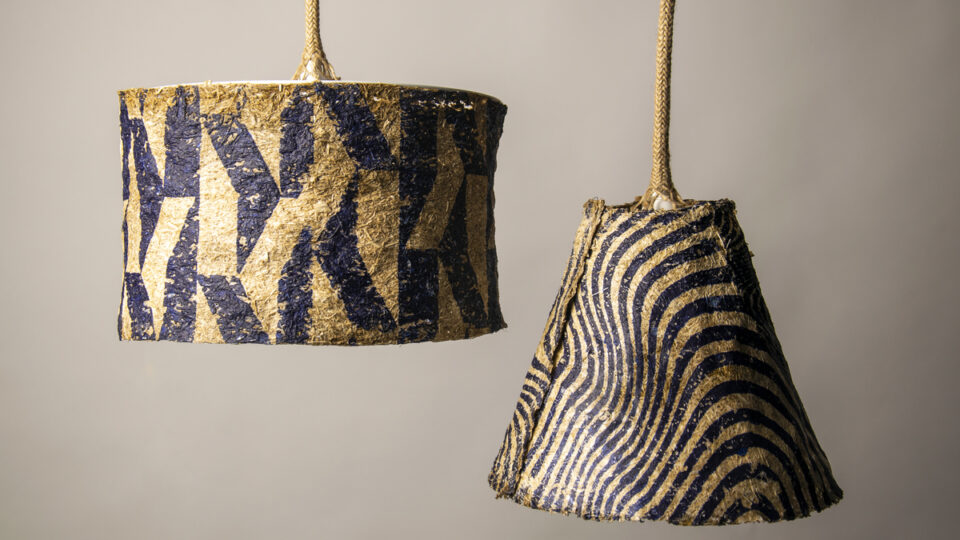LAMPUNTO, the lamp made of agricultural waste