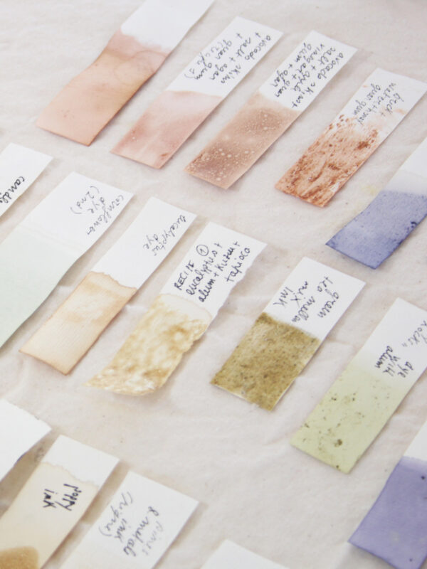 GRETA FACCHINATO’s sustainable inks and dyes